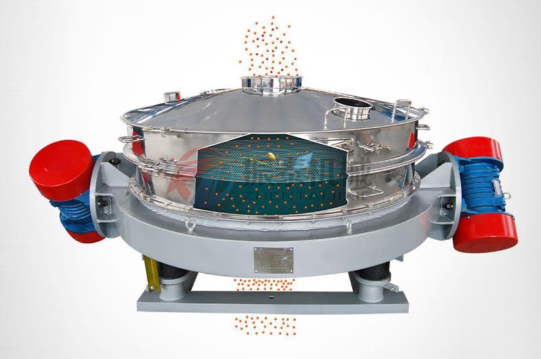 直排式振动筛原理